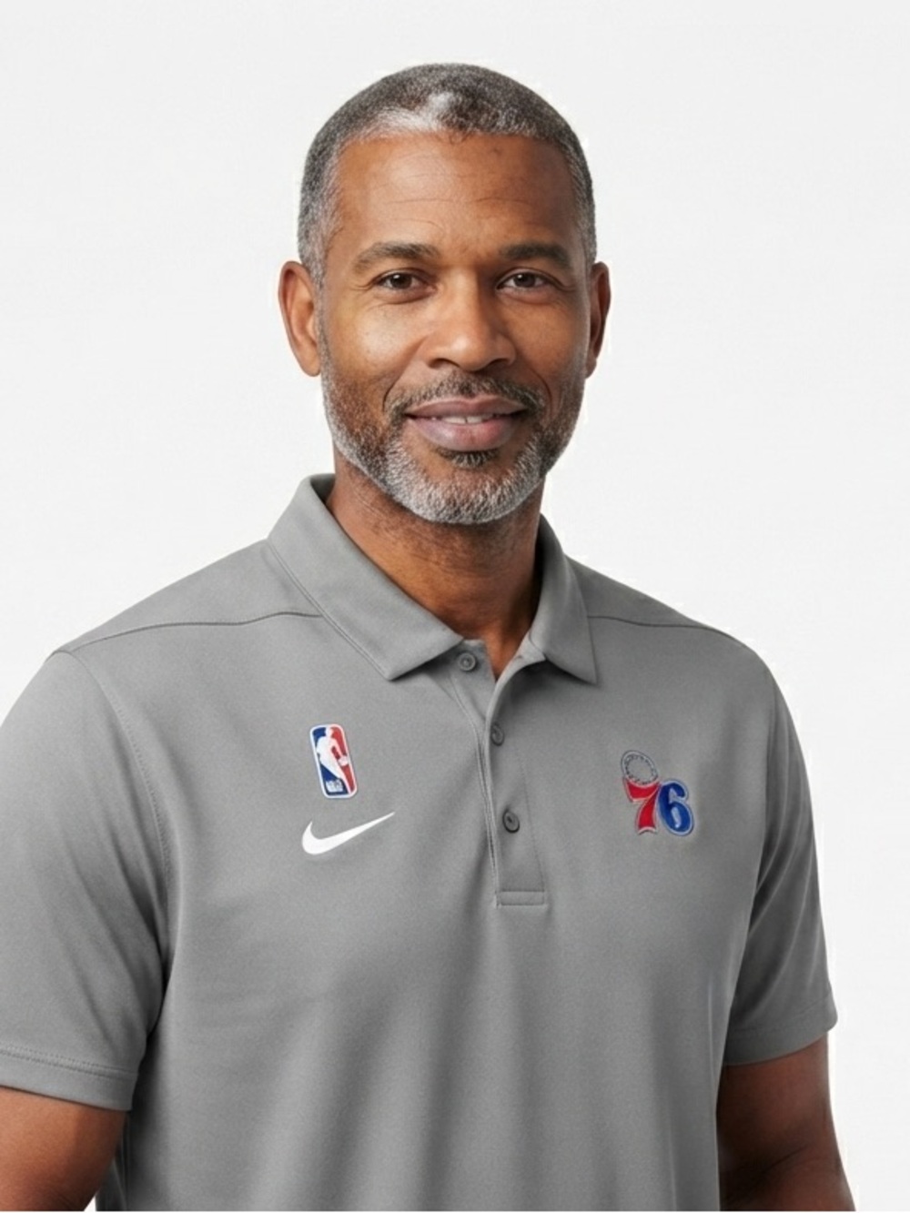 Nike Philadelphia 76ers NBA Dri-FIT Performance Polo Shirt - XL